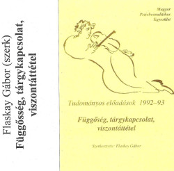 Függőség, tárgykapcsolat, viszontáttétel (CD)