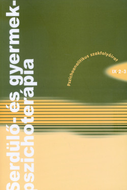 Serdülő- és gyerm.-pszichoter. IX.2-3